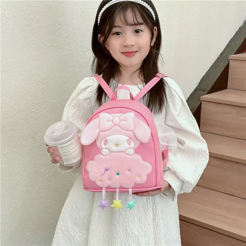 New Children's Backpack Korean Edition Princess Doll Accessories Kindergarten Girl Travel Snack Book School Bag Sanrio Kuromi
New Children's Backpack Korean Edition Princess Doll Accessories Kindergarten Girl Travel Snack Book School Bag Sanrio Kuromi