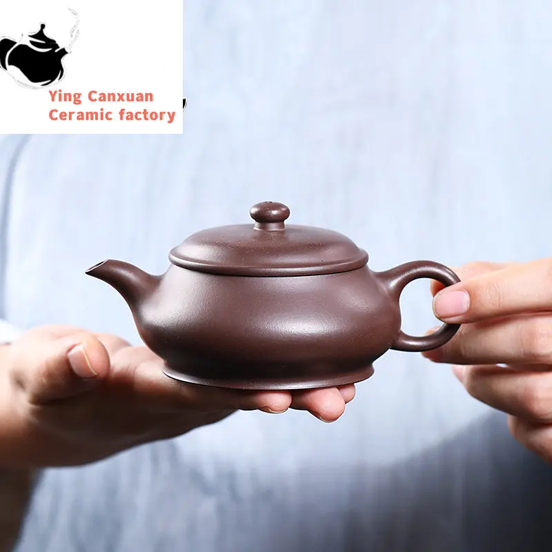 Yixing Purple Clay Pot Handmade Tea Pot Kung Fu Tea Set Original Mine Hundred Eyes Purple Clay Ming Furnace Pot Chinese Tea Pot
Yixing Purple Clay Pot Handmade Tea Pot Kung Fu Tea Set Original Mine Hundred Eyes Purple Clay Ming Furnace Pot Chinese Tea Pot