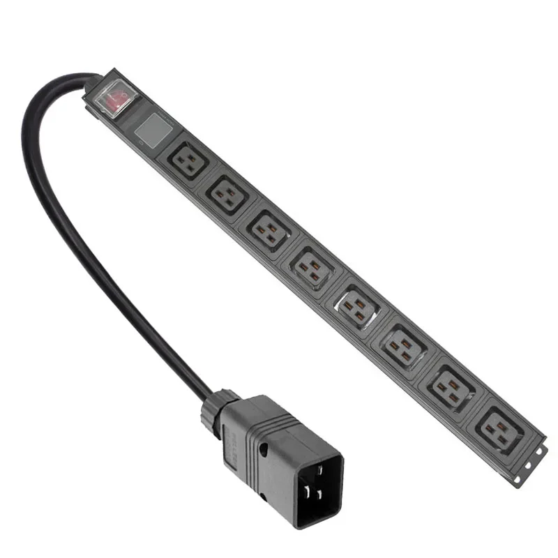 PDU Power Strip C19 output 8AC socket Double break switch 16A 3500W With current display meter C13/C20/UK/US/AU/Israel/EU PLUG
PDU Power Strip C19 output 8AC socket Double break switch 16A 3500W With current display meter C13/C20/UK/US/AU/Israel/EU PLUG