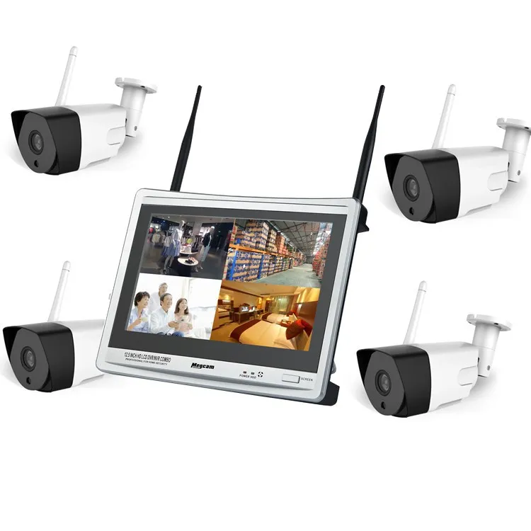 Wifi NVR Kit 4CH 1080P HD Video Surveillance IP Camera Set with 10 Inch LCD Screen Monitor Security Wireless CCTV Camera System
Wifi NVR Kit 4CH 1080P HD Video Surveillance IP Camera Set with 10 Inch LCD Screen Monitor Security Wireless CCTV Camera System
