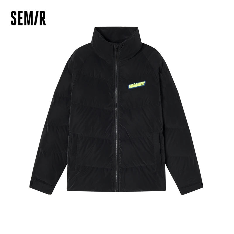 Semir Down Jacket Men Textured Stand Collar 2023 Winter New Versatile Simple Loose Thick Jacket
Semir Down Jacket Men Textured Stand Collar 2023 Winter New Versatile Simple Loose Thick Jacket