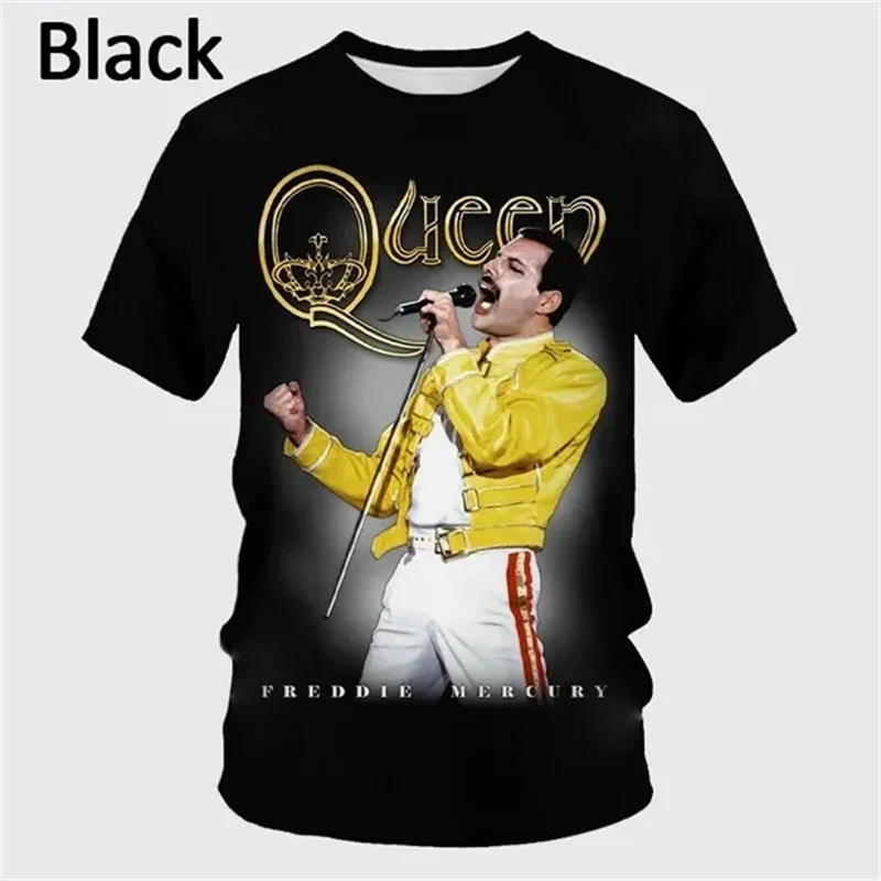 2023 Hot Rock Song Bohemian Rhapsody Queen Band 3D Printed Men's Short Sleeve T Shirt Hip-hop Singer Freddie Mercury Unisex Tees
2023 Hot Rock Song Bohemian Rhapsody Queen Band 3D Printed Men's Short Sleeve T Shirt Hip-hop Singer Freddie Mercury Unisex Tees