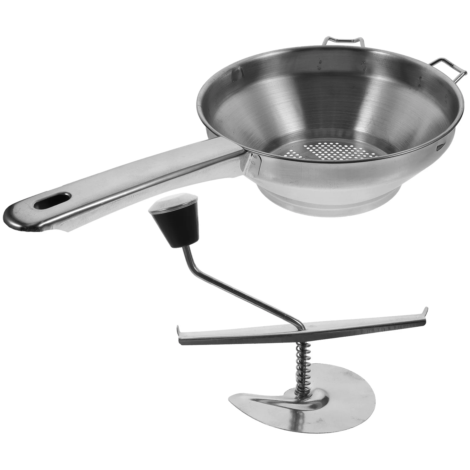Potato Masher Ricer Press Steel Stainless Garlic Tool Fruit Squeezer Slicer Food Mashed Potatoes Presser Vegetable Vegetables
Potato Masher Ricer Press Steel Stainless Garlic Tool Fruit Squeezer Slicer Food Mashed Potatoes Presser Vegetable Vegetables