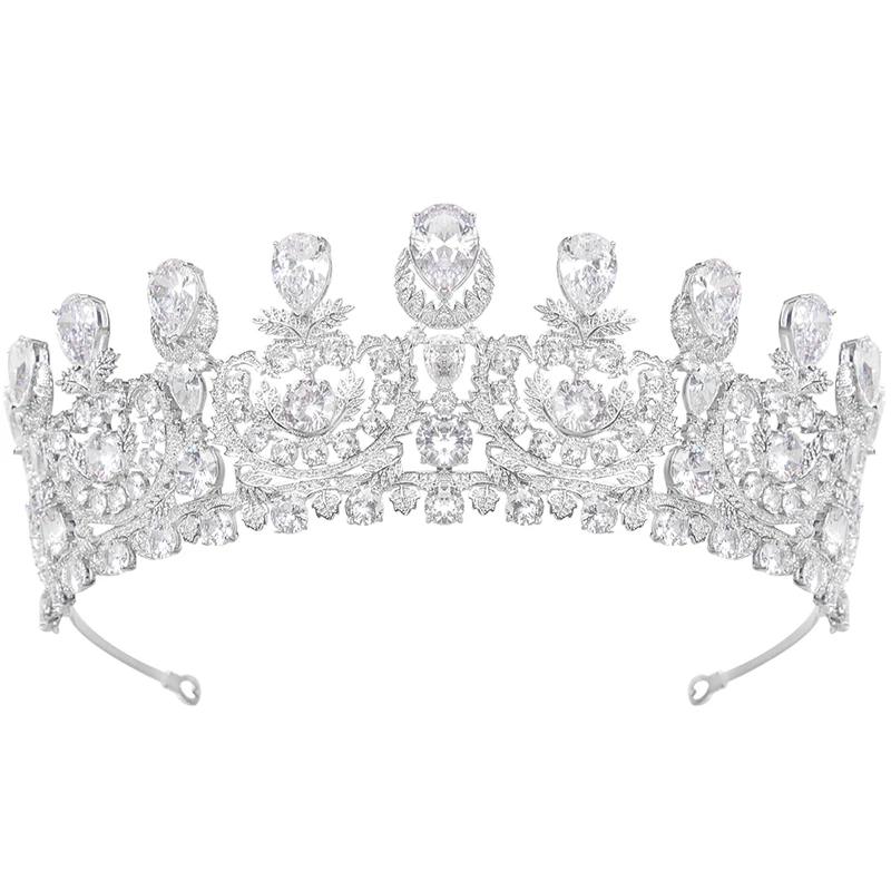 YYSuniee Shiny Crystal Tiaras and Crowns Princess Queen Crown Silver Color Tiara Diadem Bridal Wedding Hair Accessories Jewelry 
YYSuniee Shiny Crystal Tiaras and Crowns Princess Queen Crown Silver Color Tiara Diadem Bridal Wedding Hair Accessories Jewelry