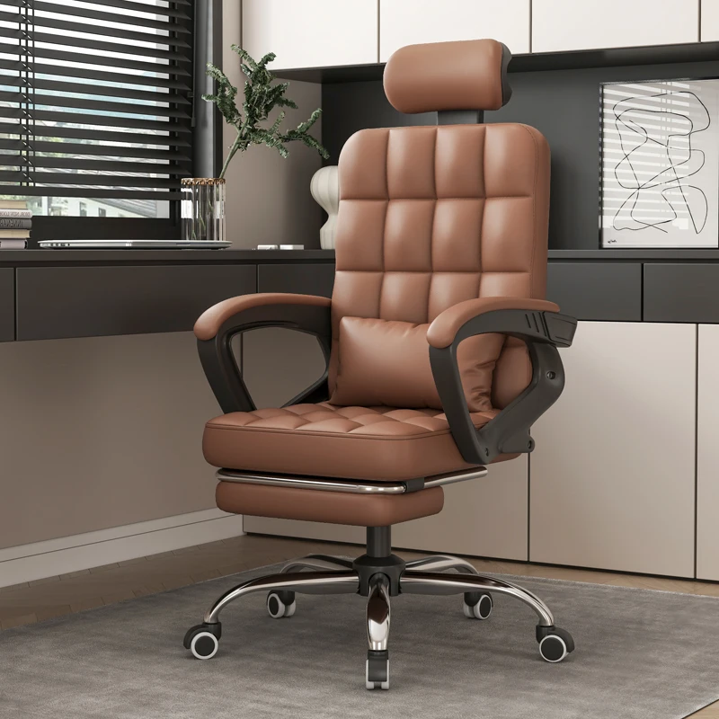 

Desk Mobile Office Chairs Vanity Ergonomic Recliner Comfy Study Office Chairs Swivel Accent Silla De Oficina Game Chair WJ30XP