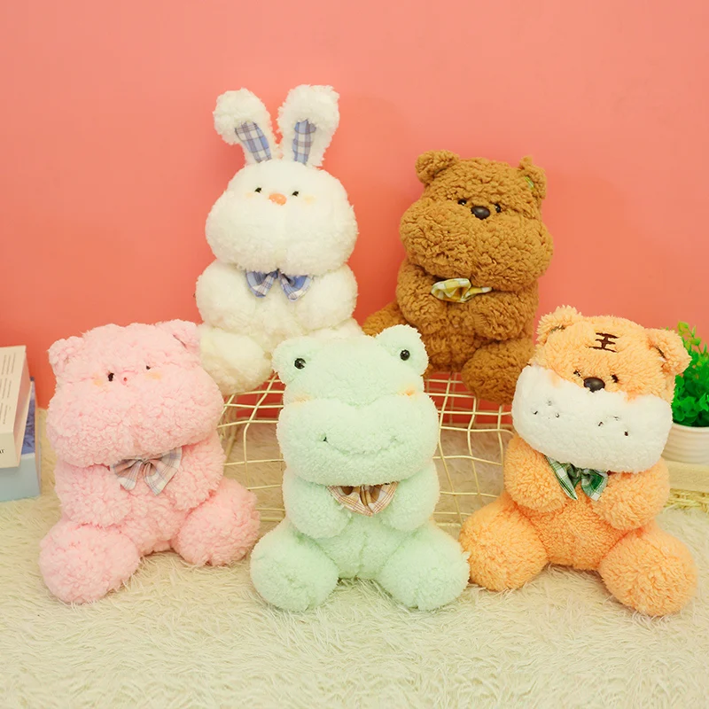 1pc 23cm Kawaii Fully Frog Bear Rabbit Pig & Tiger Plush Toys Lovely Animal Pillow Stuffed Soft Doll Girls Baby Appease Gifts
1pc 23cm Kawaii Fully Frog Bear Rabbit Pig & Tiger Plush Toys Lovely Animal Pillow Stuffed Soft Doll Girls Baby Appease Gifts