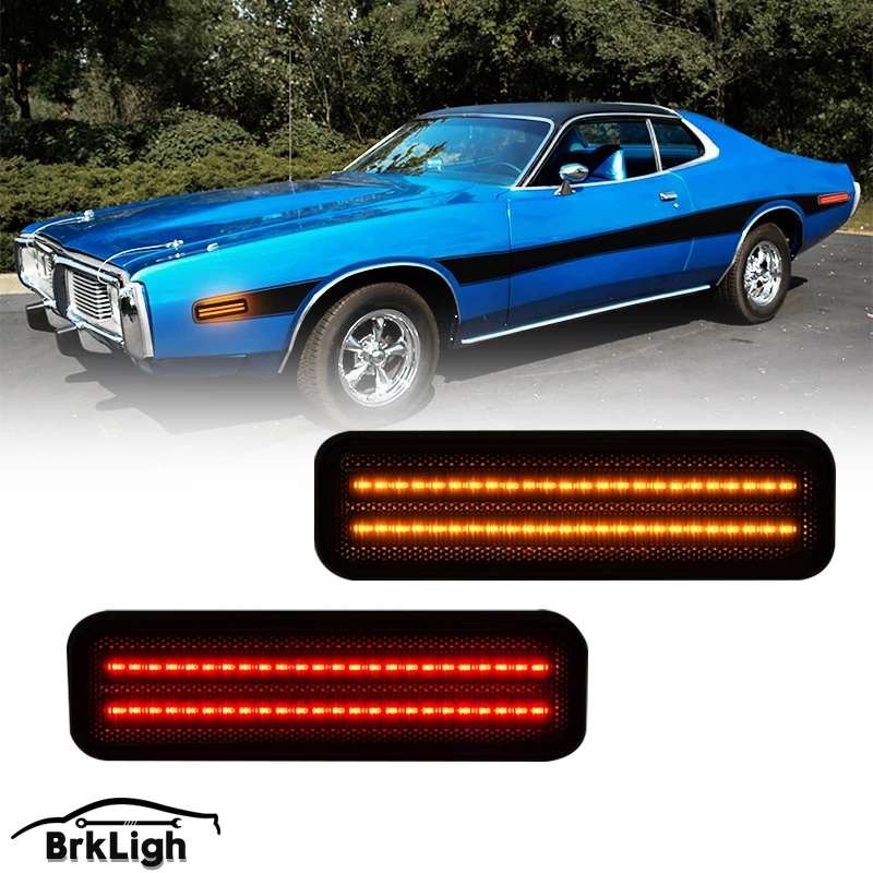 For Dodge RAM TRUCK RAM CHARGER D100 D150 D250 Plymouth Sedan Front Rear Side Marker Parking Lights/Turn Signal Light Amber&Red
For Dodge RAM TRUCK RAM CHARGER D100 D150 D250 Plymouth Sedan Front Rear Side Marker Parking Lights/Turn Signal Light Amber&Red
