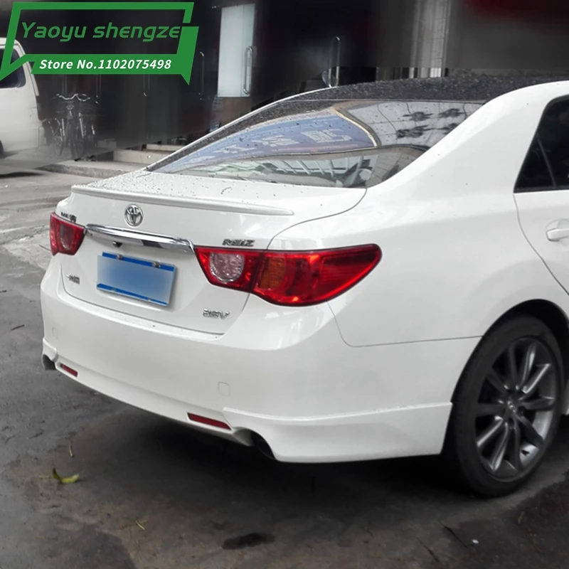 for toyota reiz mark x spoiler 2010-2017 reiz/mark x lip spoiler light High Quality ABS Material Car Rear Wing Primer Color
for toyota reiz mark x spoiler 2010-2017 reiz/mark x lip spoiler light High Quality ABS Material Car Rear Wing Primer Color