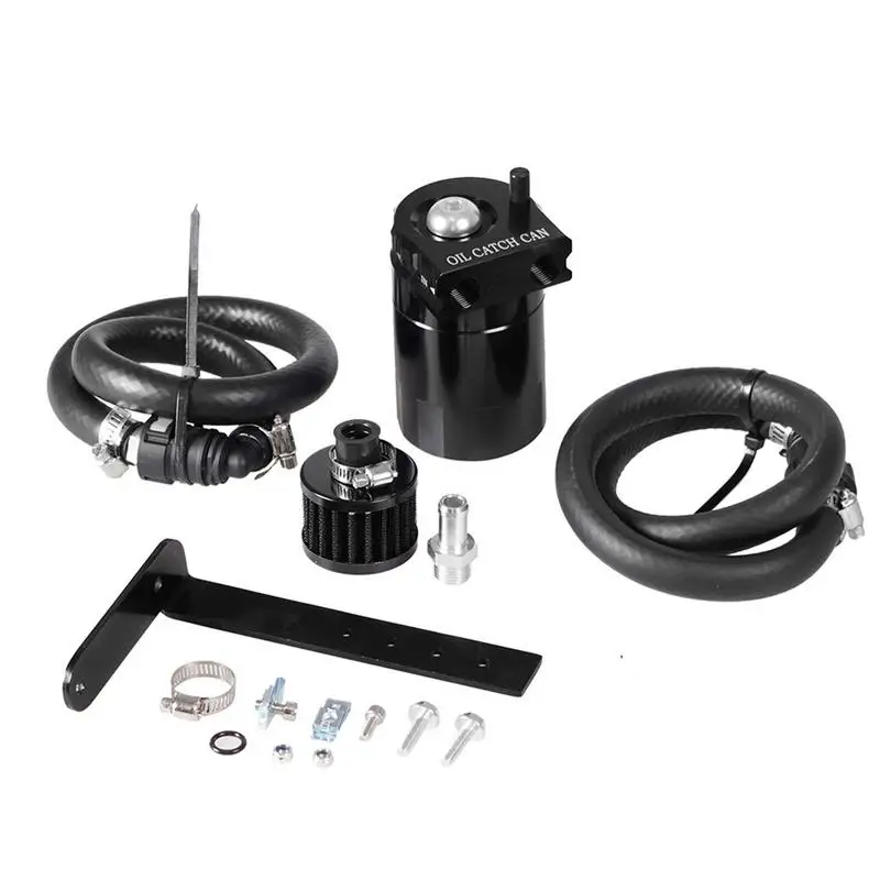 Oil Catch Can Tank Kit Automotive Replacement Oil Filter Universal Car Oil Collector Oil Filter Collection Barrel With Brackets
Oil Catch Can Tank Kit Automotive Replacement Oil Filter Universal Car Oil Collector Oil Filter Collection Barrel With Brackets