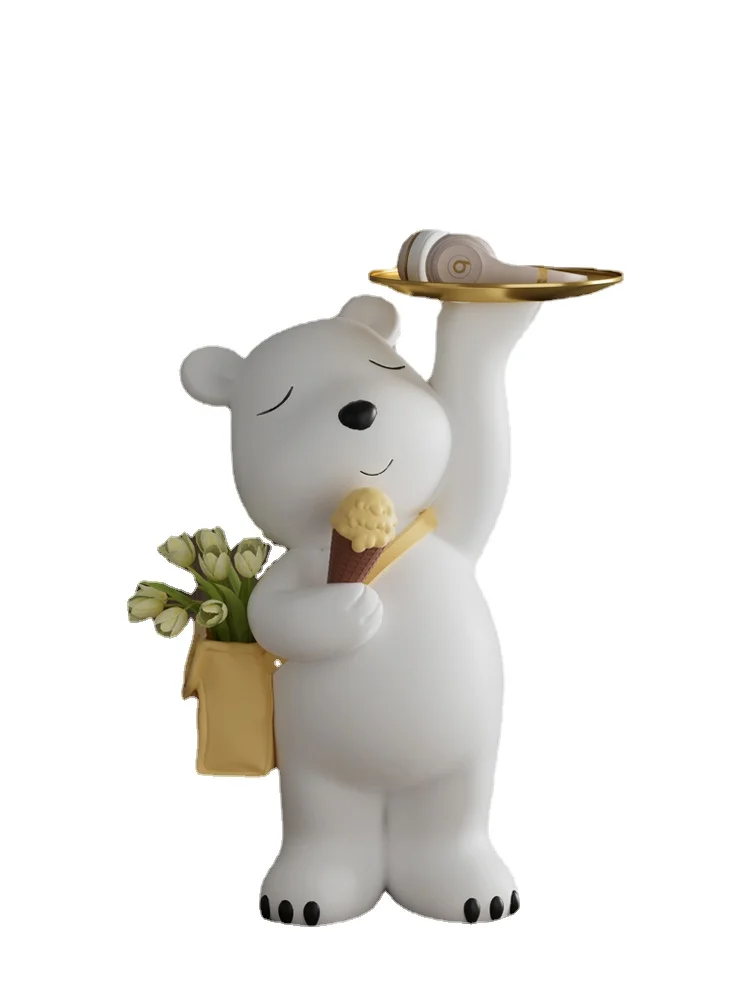 ZL Ice Cream Bear Violent Bear Decoration Key Storage Floor Home Ornament
ZL Ice Cream Bear Violent Bear Decoration Key Storage Floor Home Ornament