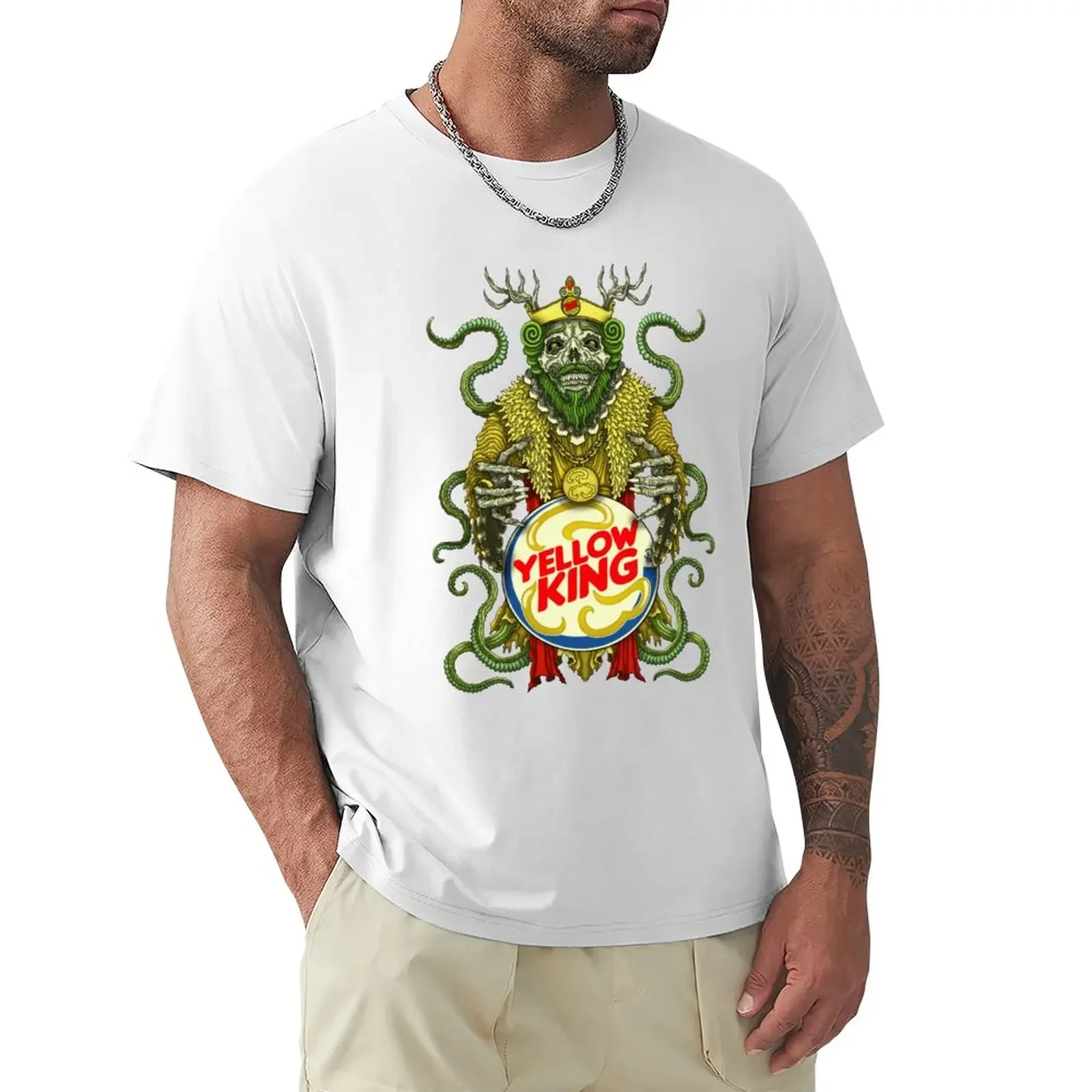 Yellow King - Azhmodai 22 T-Shirt plus size tops hippie clothes T-shirt short Men's t-shirt
Yellow King - Azhmodai 22 T-Shirt plus size tops hippie clothes T-shirt short Men's t-shirt