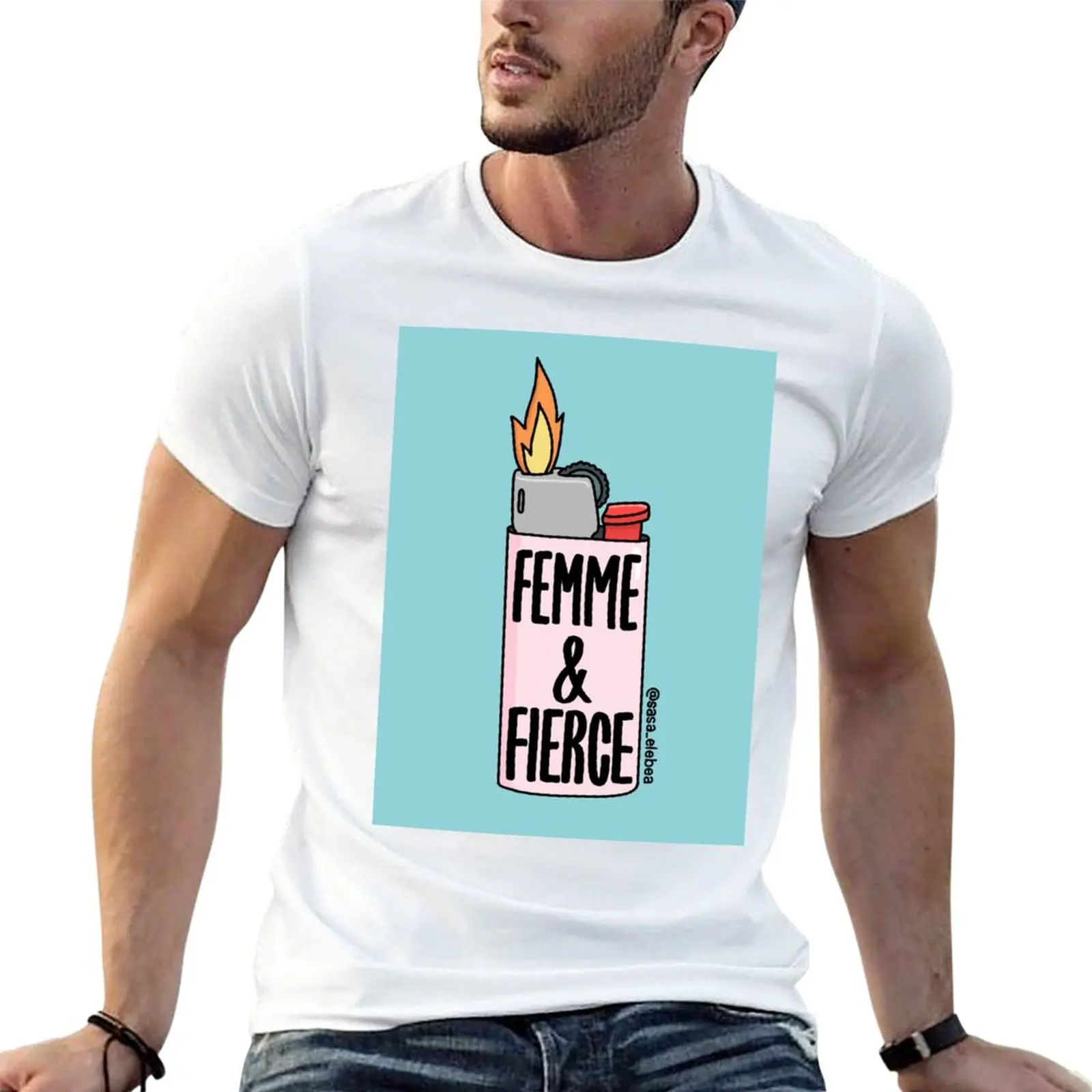 New Femme fierce by Sasa Elebea T-Shirt boys white t shirts sublime t shirt black t shirts for men
New Femme fierce by Sasa Elebea T-Shirt boys white t shirts sublime t shirt black t shirts for men