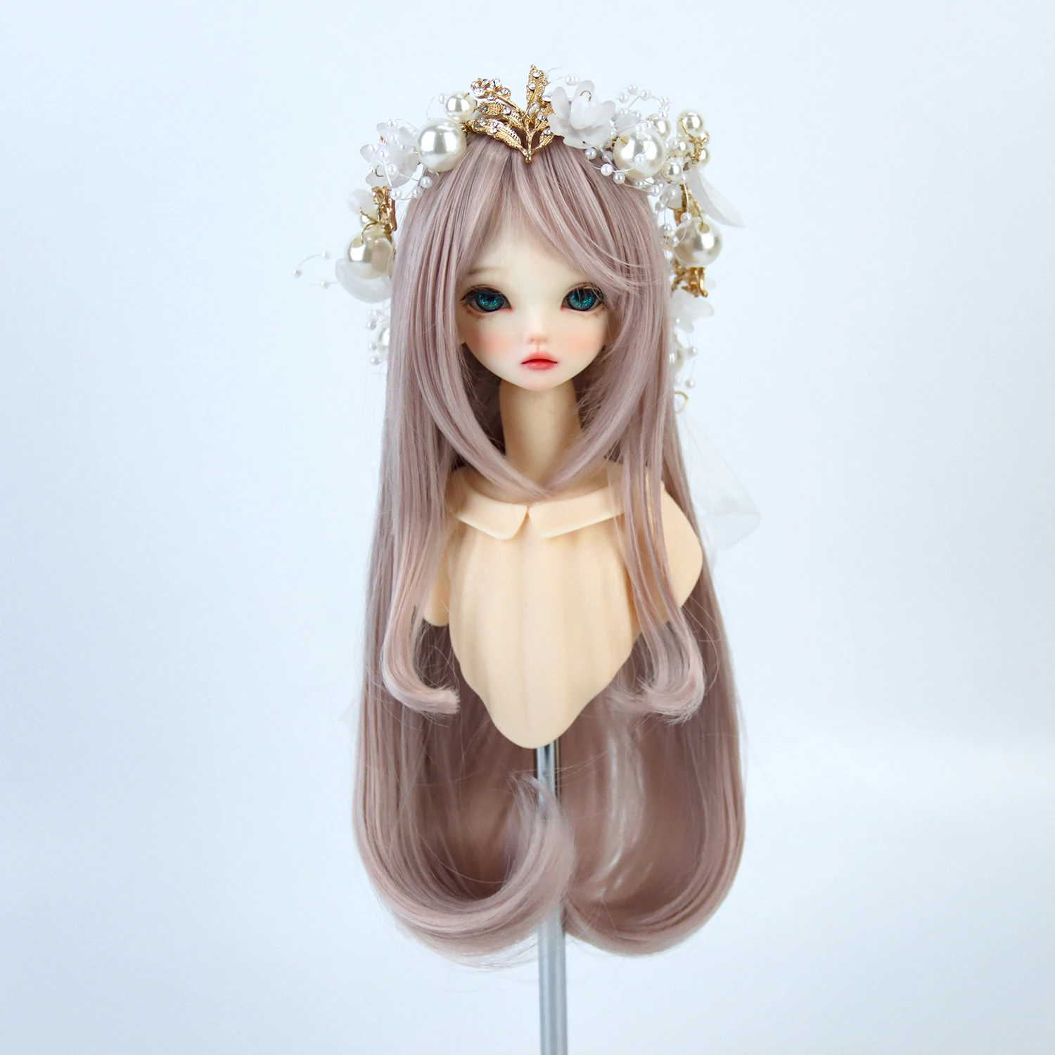 1/3 1/4 BJD Doll Hair 8-9'' 17-18cm Head Circum 8-9'' Long Straight With Bangs For Dollfie Dream DDH Minifee Doll Wigs
1/3 1/4 BJD Doll Hair 8-9'' 17-18cm Head Circum 8-9'' Long Straight With Bangs For Dollfie Dream DDH Minifee Doll Wigs