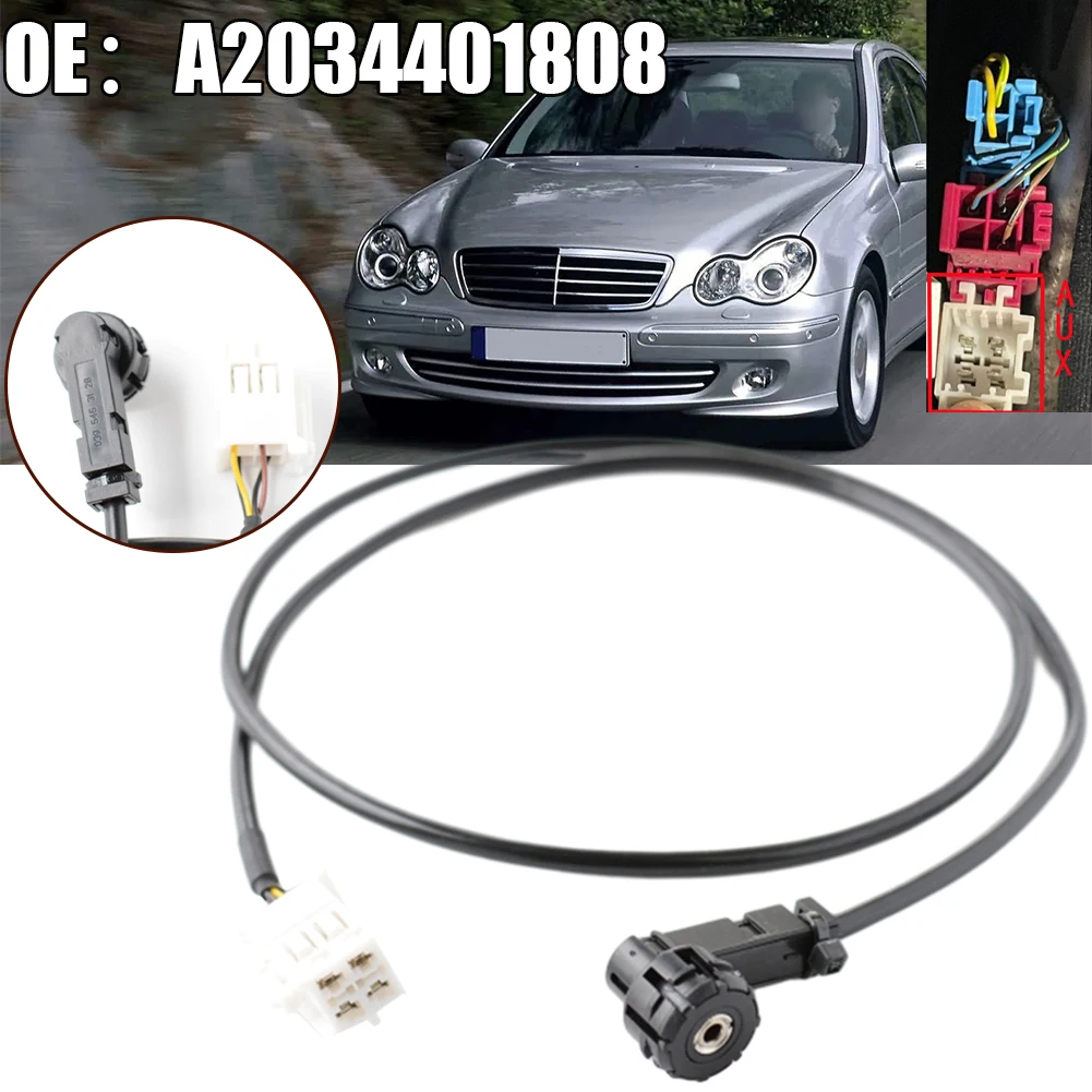 1PCS AUX Auxiliary Link Line For Mercedes-Benz C CLASS W203 2000-2007 Aux Input Radio Cable A2034401808 Electrical Part
1PCS AUX Auxiliary Link Line For Mercedes-Benz C CLASS W203 2000-2007 Aux Input Radio Cable A2034401808 Electrical Part