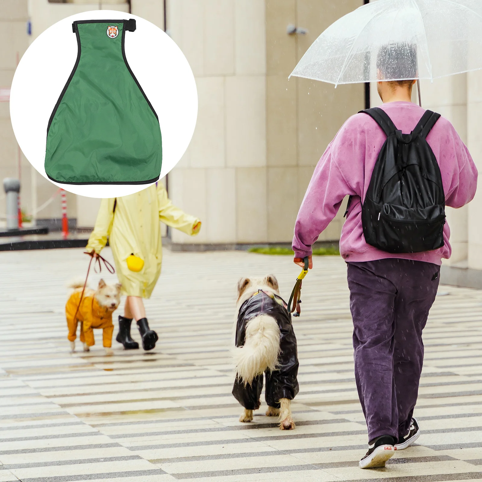 Pet Dog Clothes Rain Waterproof Belly Apron Raincoat Cloth Hoodievest Cover Protector Coat Funny For Harness Large
Pet Dog Clothes Rain Waterproof Belly Apron Raincoat Cloth Hoodievest Cover Protector Coat Funny For Harness Large