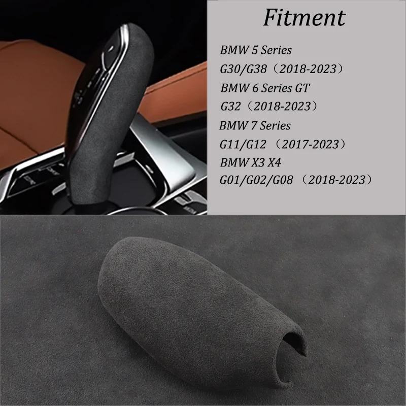 Interior Suede Car Wrap Top Gear Shift Knob Trim Cover Sticker For BMW BWM 5/6/7 Series X3 X4 G30 G38 G32 G11 G12 G01 G02 G08
Interior Suede Car Wrap Top Gear Shift Knob Trim Cover Sticker For BMW BWM 5/6/7 Series X3 X4 G30 G38 G32 G11 G12 G01 G02 G08