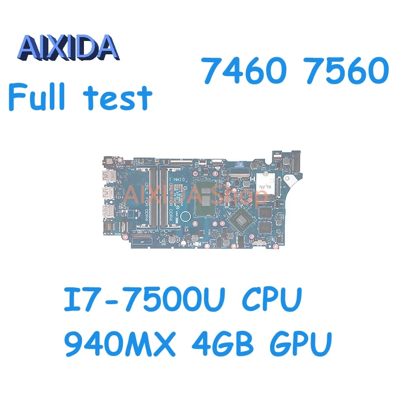 AIXIDA CN-0KP4N2 0KP4N2 KP4N2 BKD40 LA-D821P для Dell Inspiron 7460 7560 Материнская плата ноутбука I7-7500U CPU 940MX 4GB GPU материнская плата
AIXIDA CN-0KP4N2 0KP4N2 KP4N2 BKD40 LA-D821P для Dell Inspiron 7460 7560 Материнская плата ноутбука I7-7500U CPU 940MX 4GB GPU материнская плата