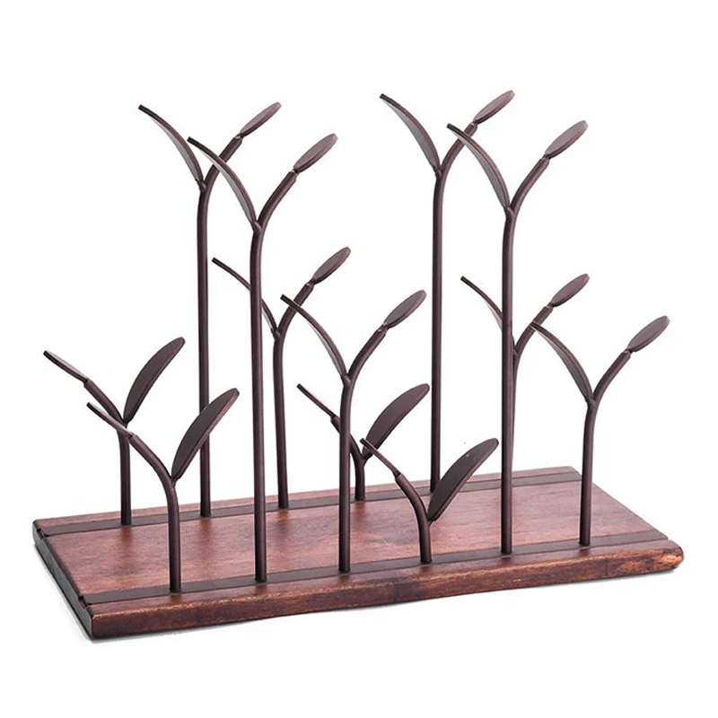 Retail Countertop Bottle Rack, Tabletop Wood Bottle Holder, Hold 6 Bottles, Perfect For Home Decor Kitchen Storage Rack
Retail Countertop Bottle Rack, Tabletop Wood Bottle Holder, Hold 6 Bottles, Perfect For Home Decor Kitchen Storage Rack