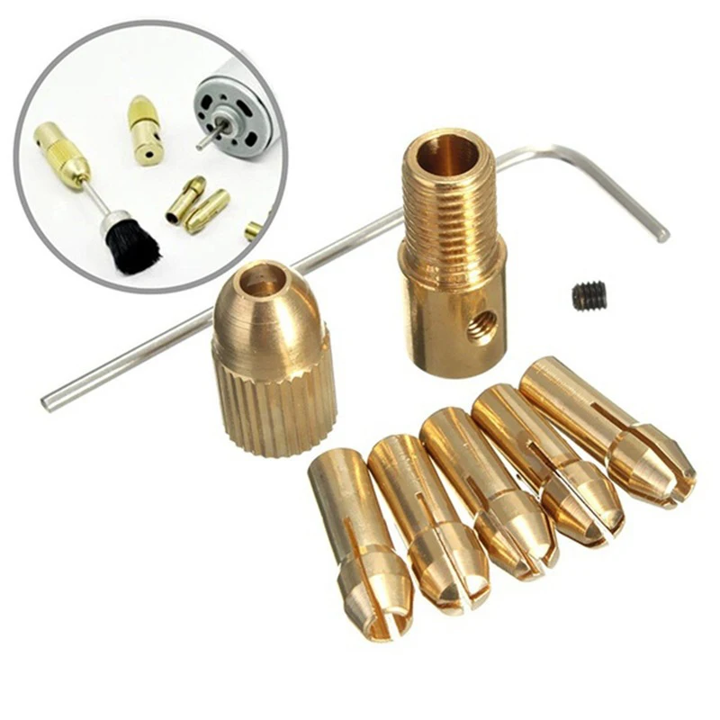 Miniature Electric Drill self-tightening Drill Chuck Small Electric Grinder Brass Drill Chuck For Power Rotary Tool
Miniature Electric Drill self-tightening Drill Chuck Small Electric Grinder Brass Drill Chuck For Power Rotary Tool