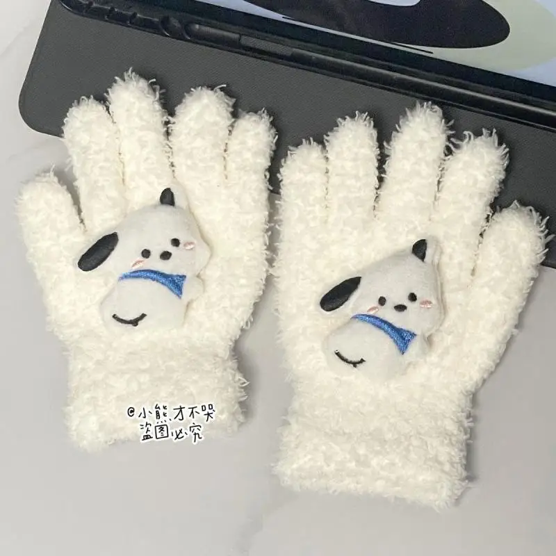 3-10 Years Old New Kawaii Cartoon Sanrios Plush Children's Gloves Pochacco Cute Anime Winter Gloves First Edition Coral Velvet
3-10 Years Old New Kawaii Cartoon Sanrios Plush Children's Gloves Pochacco Cute Anime Winter Gloves First Edition Coral Velvet