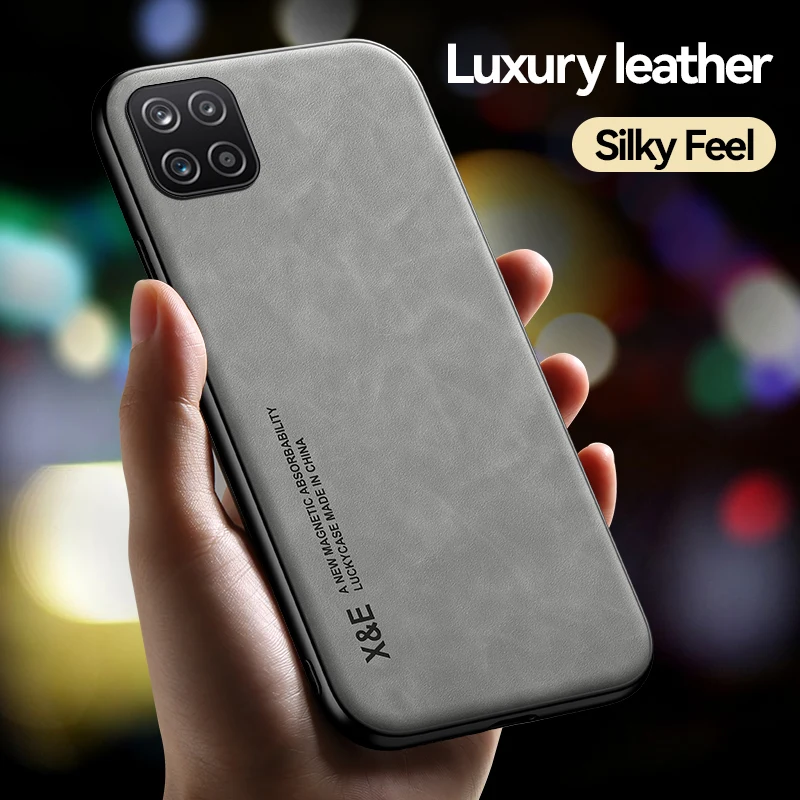 

For Samsung Galaxy A22 Case SM-A225F Luxury Leather Magnetic Phone Cases For Samsung A22 4G A22S 5G A 22 GalaxyA22 Back Cover