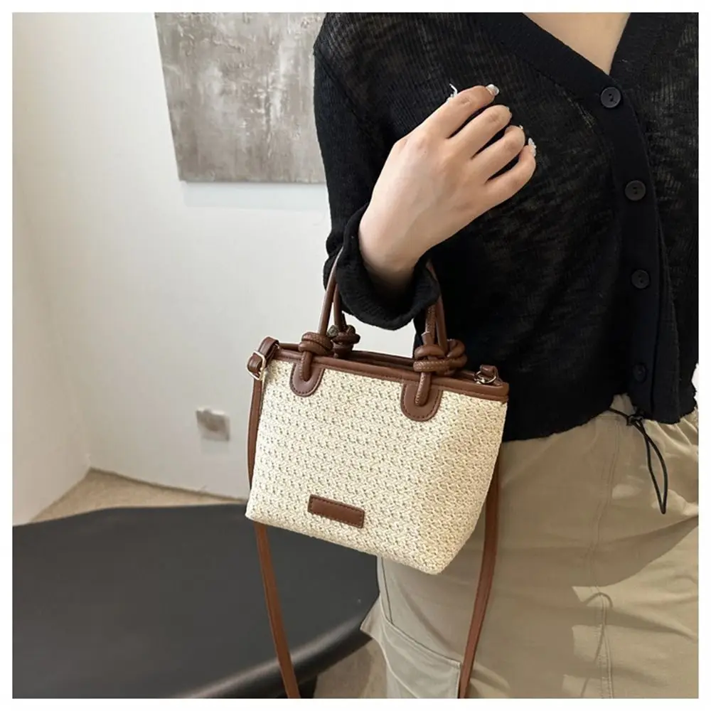 Cute Handmade Rattan Tote - Summer Beach Essential 10 S7a2f4f3cd6f6475b95d04b9f224ca393z