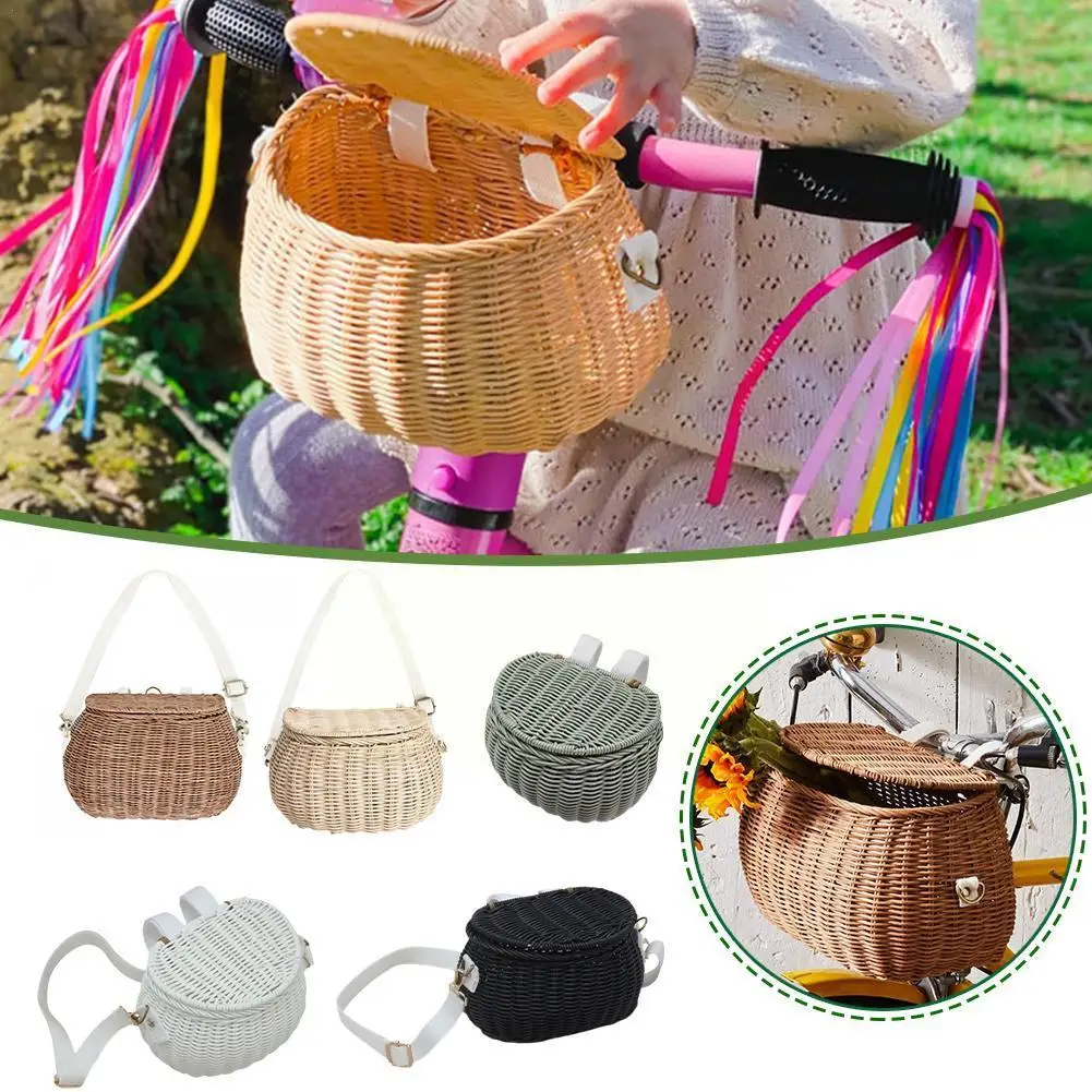 1pc Back Basket Children Bicycle Basket Handmade Rattan Basket Bicycle Accessories Backpack Bag Basket Kid's Storage G0C0
1pc Back Basket Children Bicycle Basket Handmade Rattan Basket Bicycle Accessories Backpack Bag Basket Kid's Storage G0C0