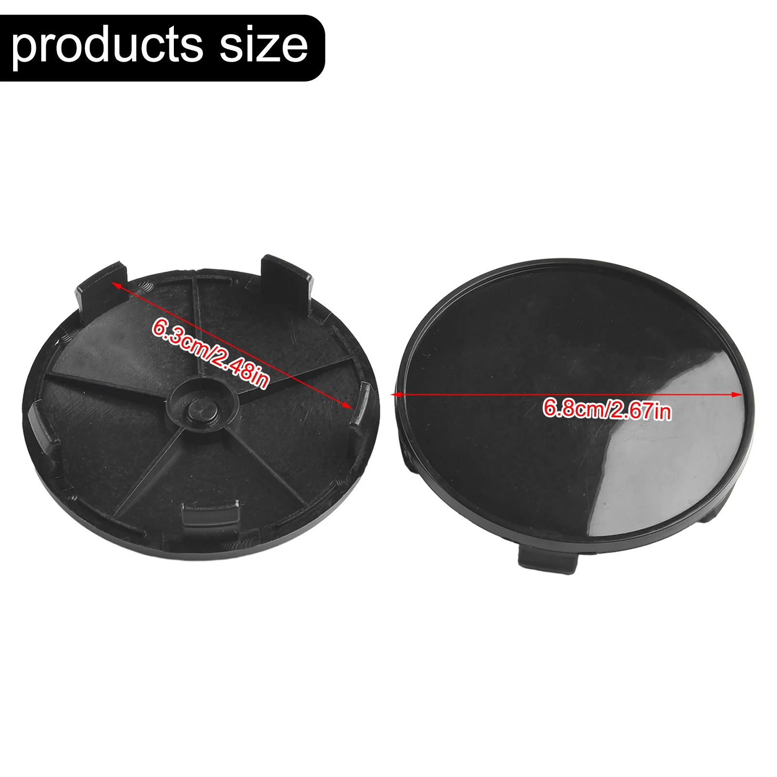 Tyre Rim Hub Cap Car Wheel Center Cap Car Exterior Accessories 4pcs Black Car Accessories Front/rear/right/left
Tyre Rim Hub Cap Car Wheel Center Cap Car Exterior Accessories 4pcs Black Car Accessories Front/rear/right/left