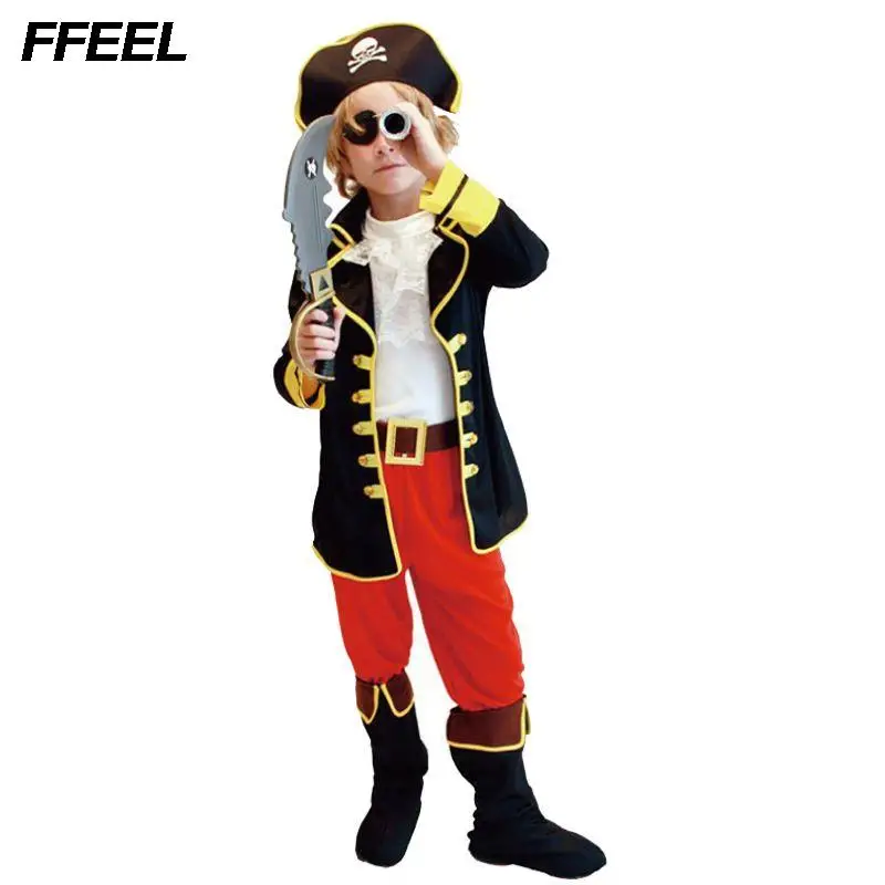 New Pirate Costume Halloween Boy Pirate Party Costume Cosplay Children's Boy Pirate Role Playing Costume Performance Costume
New Pirate Costume Halloween Boy Pirate Party Costume Cosplay Children's Boy Pirate Role Playing Costume Performance Costume