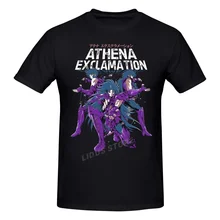 

Saint Seiya Athena Exclamation Knights Of The Zodiac Homme T shirt Harajuku Clothing Cotton Sweatshirts Graphics Tshirt Tee Top