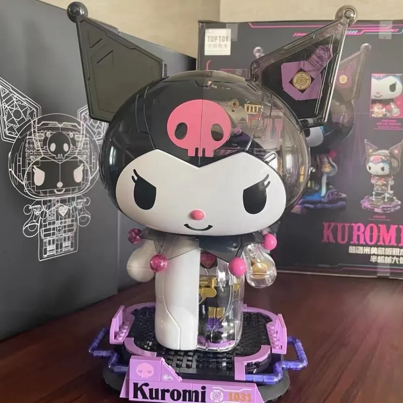 2023 New Sanrio Block Kuromi Cartoon Model Semi Mechanical Transparent Assembly Cute Puzzle Toy Festival Xmas Birthday Gift
2023 New Sanrio Block Kuromi Cartoon Model Semi Mechanical Transparent Assembly Cute Puzzle Toy Festival Xmas Birthday Gift