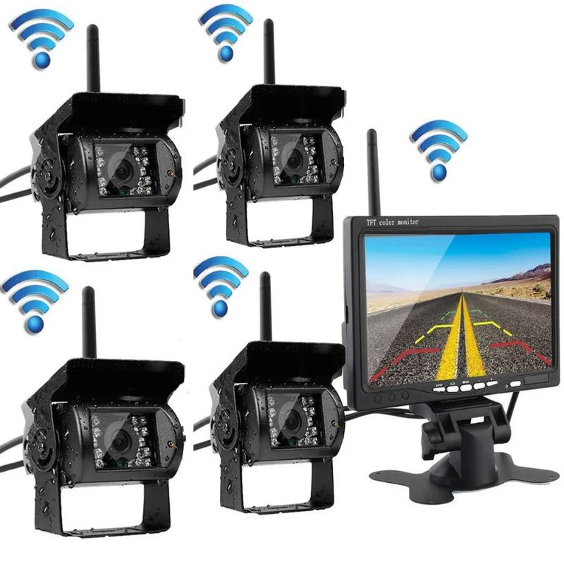 Forklift Truck Harvester on-board Monitoring HD Night Vision 7 "wireless Reversing Image Display Camera
Forklift Truck Harvester on-board Monitoring HD Night Vision 7 "wireless Reversing Image Display Camera