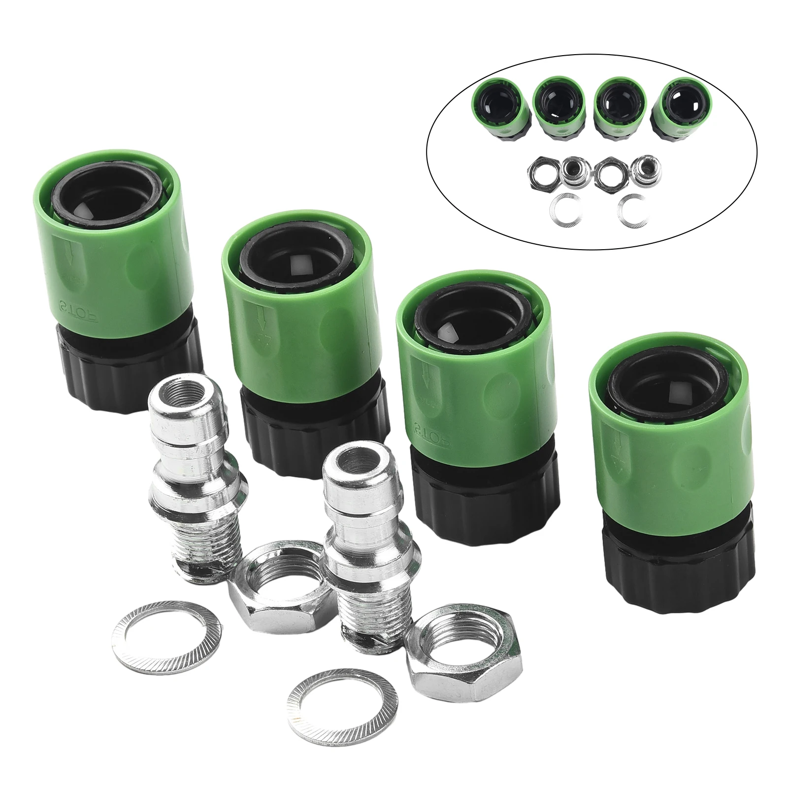 Accessories Quick Connectors String Trimmer 1 Set Adapter Deck Wash Kit For Garden Water Hose Lawn Mower Snow Blower
Accessories Quick Connectors String Trimmer 1 Set Adapter Deck Wash Kit For Garden Water Hose Lawn Mower Snow Blower