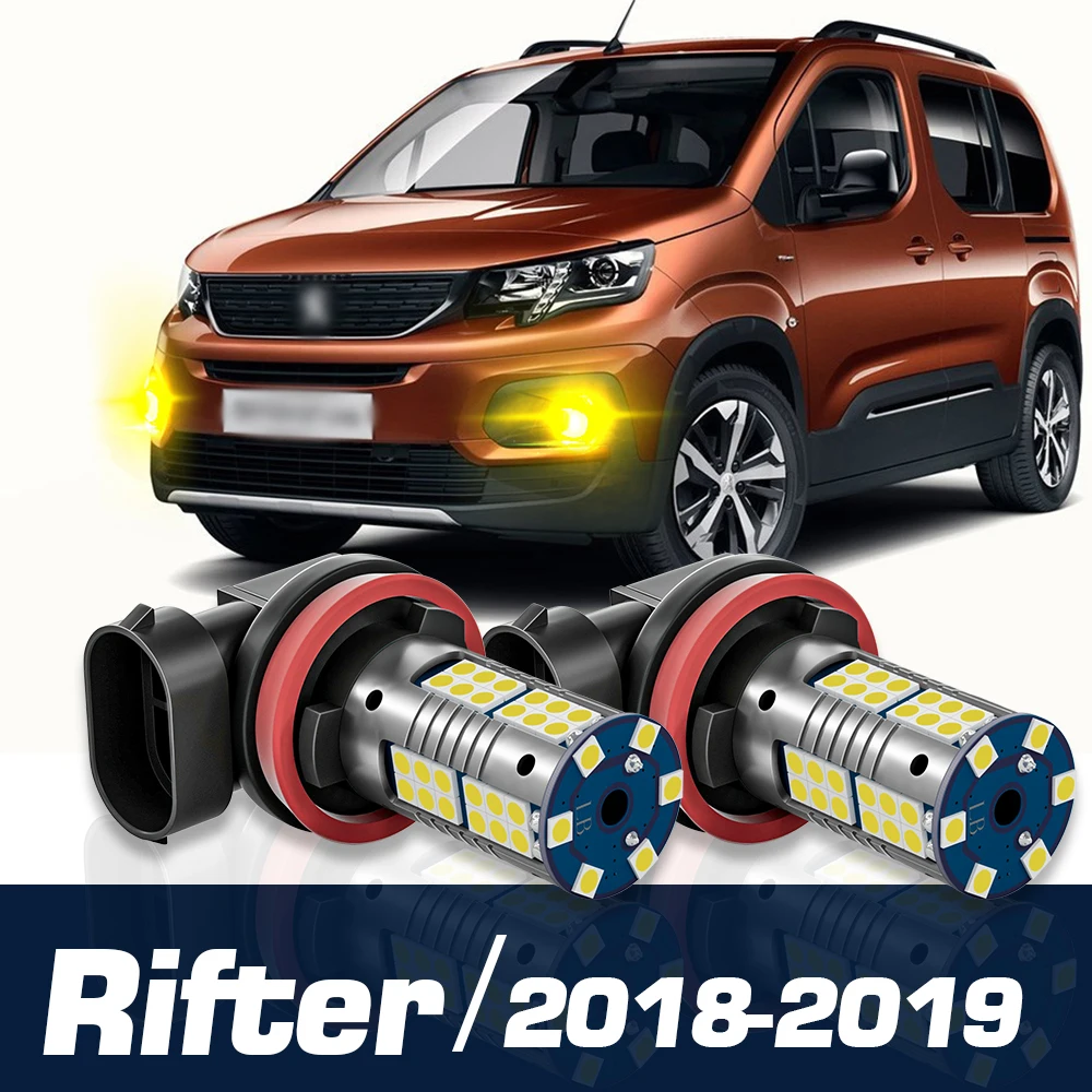 2pcs LED Fog Light Canbus Accessories For Peugeot Rifter 2018 2019 
2pcs LED Fog Light Canbus Accessories For Peugeot Rifter 2018 2019