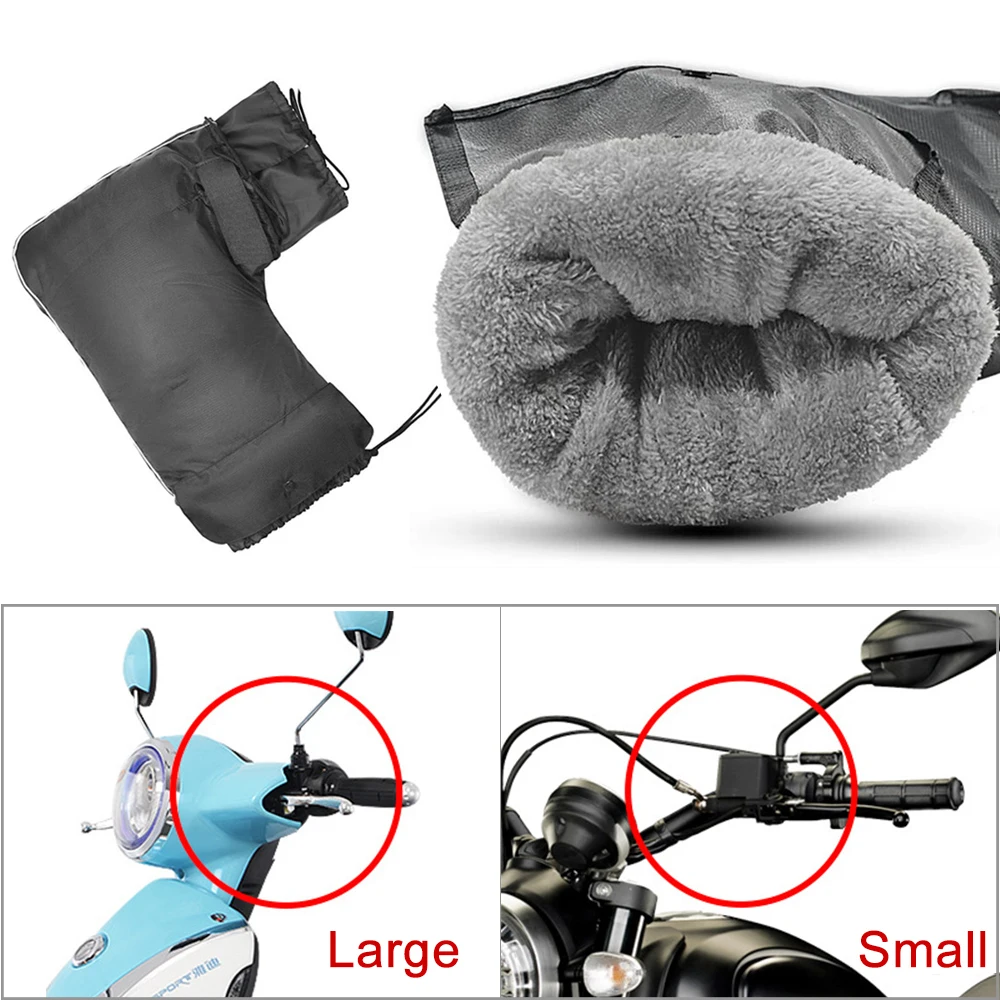 Motorcycle Handlebar Gloves Waterproof Winter Cycling Grip Mittens Warmers Cover
Motorcycle Handlebar Gloves Waterproof Winter Cycling Grip Mittens Warmers Cover
