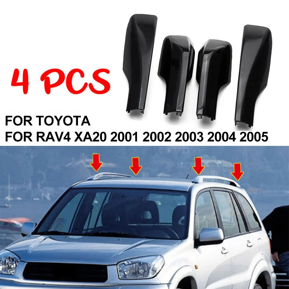 4x Auto Black ABS Roof Rack Cover Rail End Shell Replacement For Toyota For RAV4 XA20 2001-2005 Exterior Parts Roof Racks Boxes
4x Auto Black ABS Roof Rack Cover Rail End Shell Replacement For Toyota For RAV4 XA20 2001-2005 Exterior Parts Roof Racks Boxes