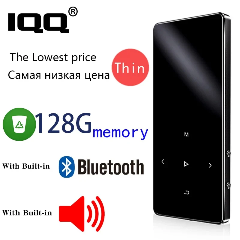 BTSMONE New Version MP3 Music Player Support Bluetooth with Loud Speaker and Built-in 16GB HiFi Portable Walkman with FM/Radio
BTSMONE New Version MP3 Music Player Support Bluetooth with Loud Speaker and Built-in 16GB HiFi Portable Walkman with FM/Radio
