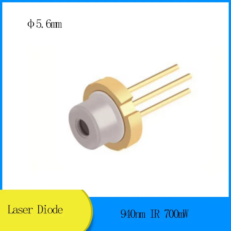 

Laser Diode Invisible Light 940nm IR 700mW D5.6mm Laser Module for DIY Lab