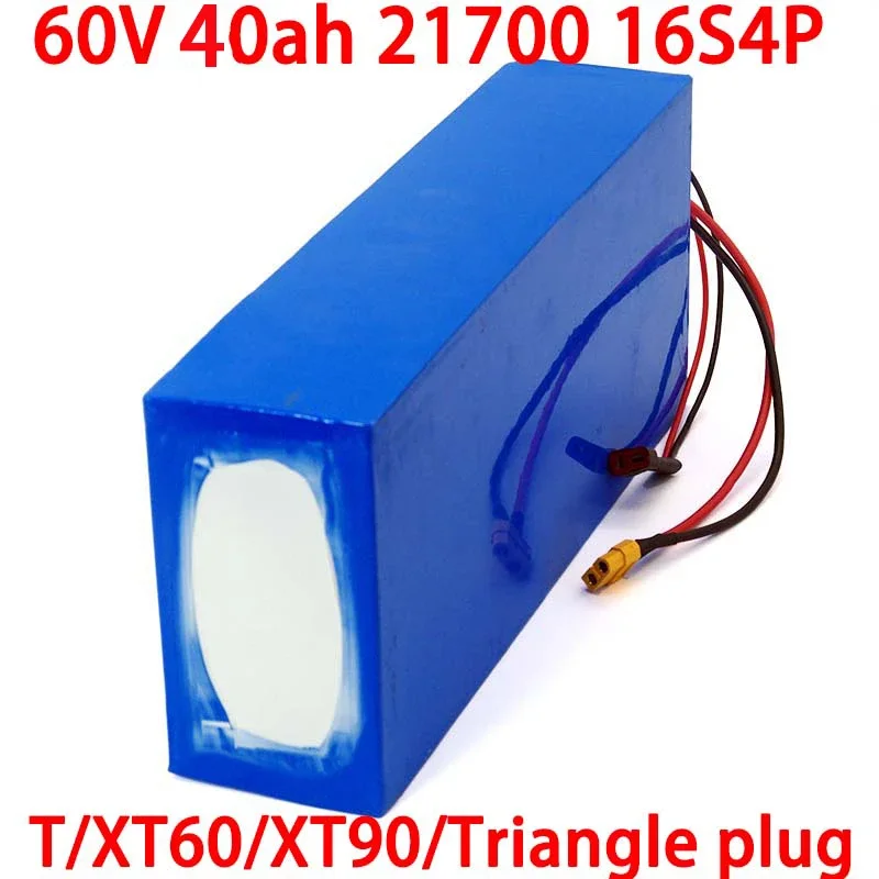 60V 40ah 21700 16s4p Electric scooter bateria 67.2v 40AH Electric Bicycle Lithium Battery 1000W 2000W ebike batteries
60V 40ah 21700 16s4p Electric scooter bateria 67.2v 40AH Electric Bicycle Lithium Battery 1000W 2000W ebike batteries