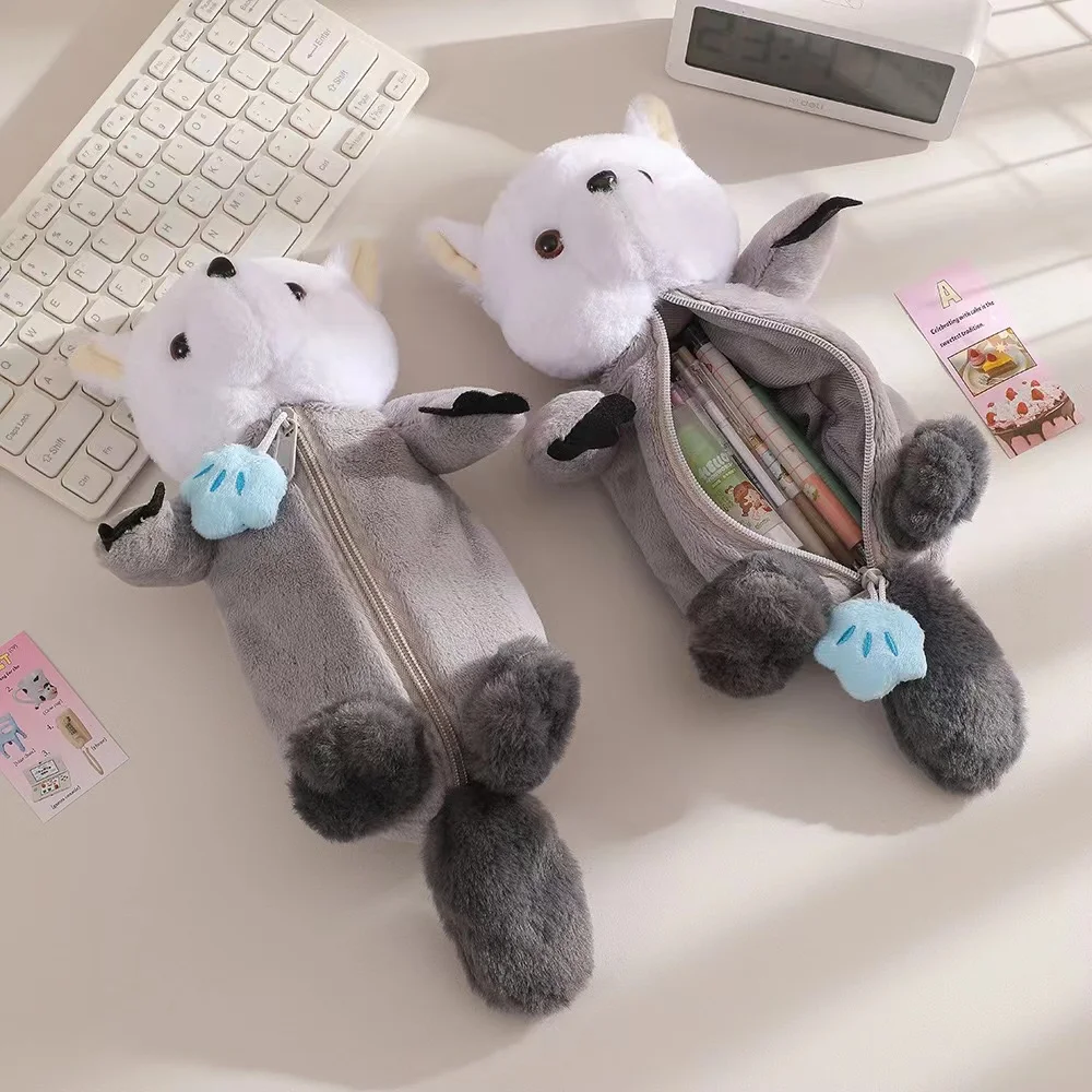 Kawaii Doll doll plush pen case Furry Cute Pencil Case Pen Large Capacity Stationery storage bag School Kids Gift Supplies
Kawaii Doll doll plush pen case Furry Cute Pencil Case Pen Large Capacity Stationery storage bag School Kids Gift Supplies