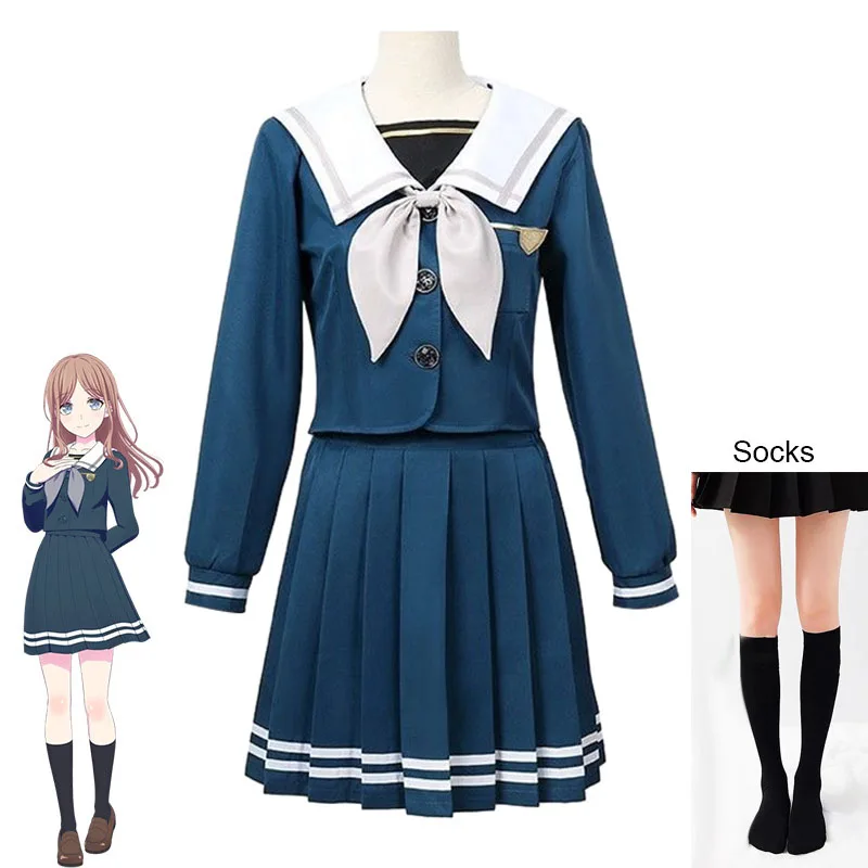BanG Dream! Nagasaki Soyo Cosplay Costume It's MyGO!!!!! Bassist Schoolgirl Sailor Suit Halloween Anime Clothing
BanG Dream! Nagasaki Soyo Cosplay Costume It's MyGO!!!!! Bassist Schoolgirl Sailor Suit Halloween Anime Clothing