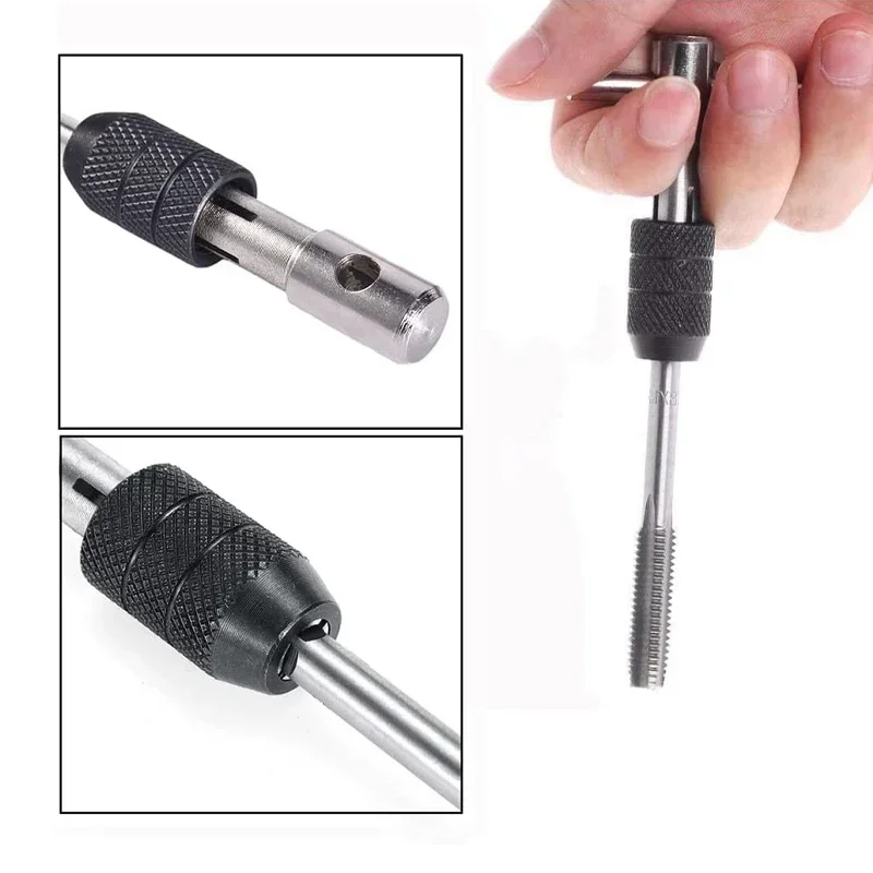 Wrench T-handle Tap Hand Household Plug T-shaped Set Ratchet Adjustable Thread Tools Metric Machine Tap For Holder Screw
Wrench T-handle Tap Hand Household Plug T-shaped Set Ratchet Adjustable Thread Tools Metric Machine Tap For Holder Screw
