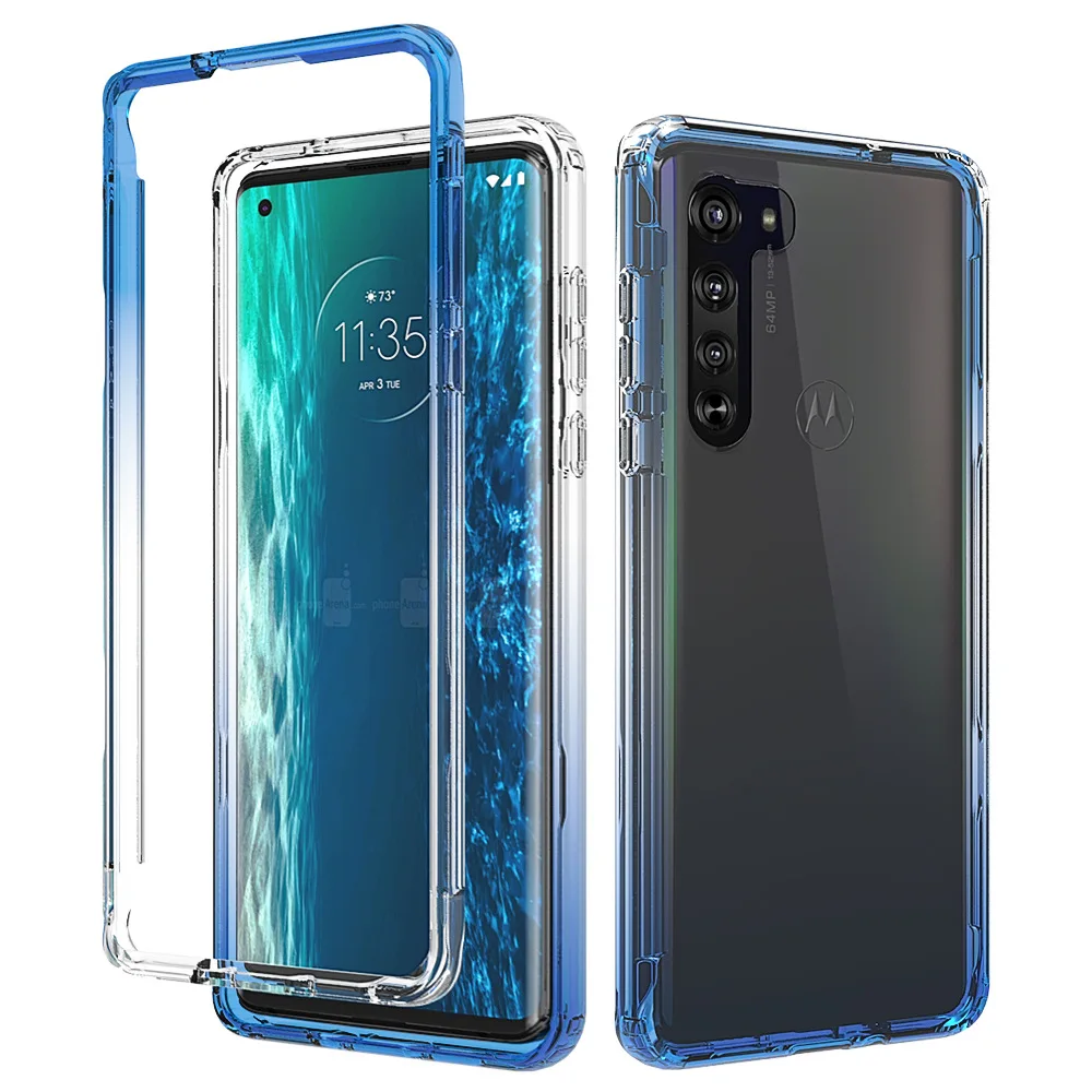 Transparent Case for Motorola Moto edge 2021 Hybrid Shockproof Tpu/pc Shell Dual Layer Clear Candy Color Cover Funda Capa
Transparent Case for Motorola Moto edge 2021 Hybrid Shockproof Tpu/pc Shell Dual Layer Clear Candy Color Cover Funda Capa