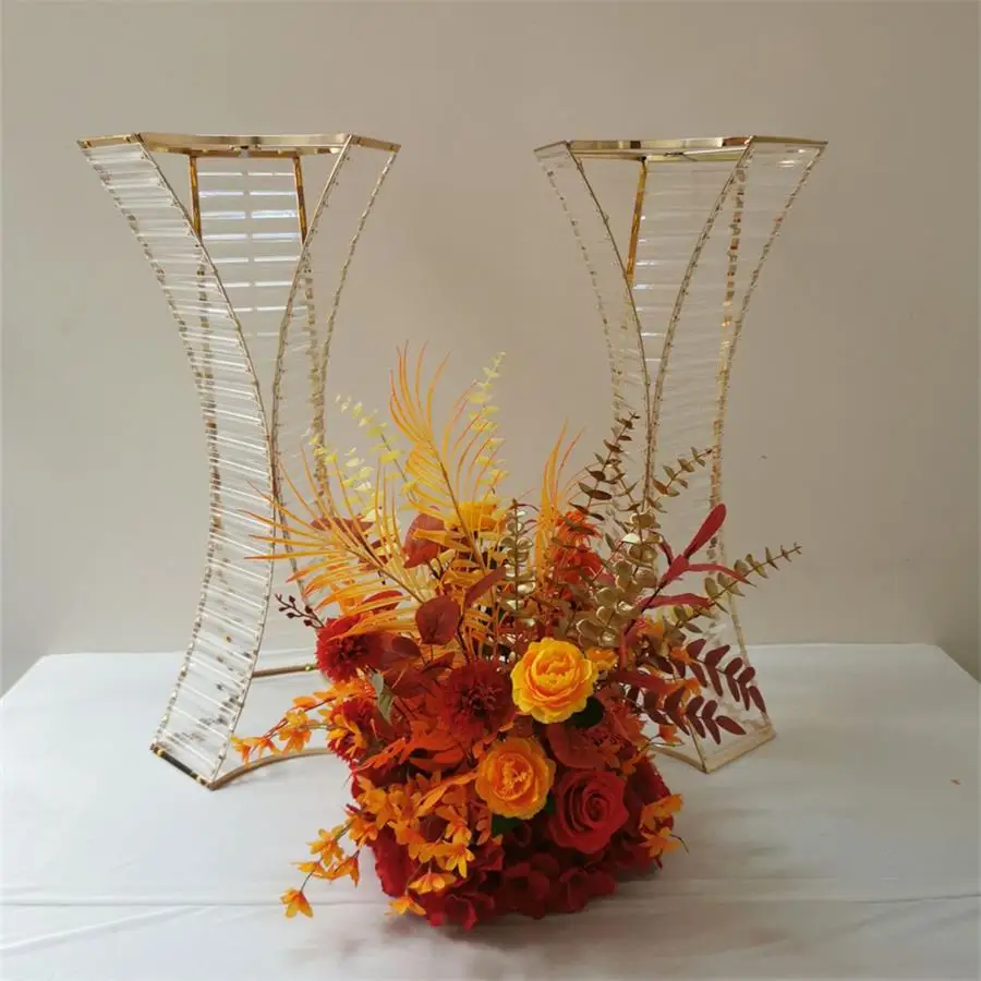 Wedding Centerpieces Event Flowers Street Leading Home Party Decoration Vases Metal Flower Standing
Wedding Centerpieces Event Flowers Street Leading Home Party Decoration Vases Metal Flower Standing