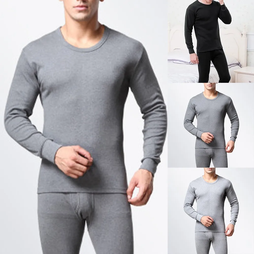 2pcs Men Warm Thermal Underwear Long Trousers Plus Velvet Suit Pajamas Home Service Backing Lining Long-Sleeved Tops Bottoms
2pcs Men Warm Thermal Underwear Long Trousers Plus Velvet Suit Pajamas Home Service Backing Lining Long-Sleeved Tops Bottoms