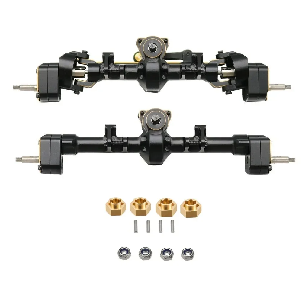 Heavy Brass Weights Portal Axle for Axial 1/24 RC Crawler Portal Axial SCX24 90081 C10 Jeep Gladiator Ford Bronco Upgrade Parts
Heavy Brass Weights Portal Axle for Axial 1/24 RC Crawler Portal Axial SCX24 90081 C10 Jeep Gladiator Ford Bronco Upgrade Parts
