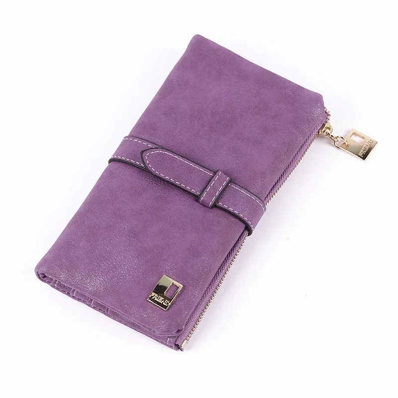 

Women Wallet Coin Purse PU Two Fold Wallets Zipper Mobile Phone Design Card Holder Ladies Clutches Wallet Carteras Para Mujer