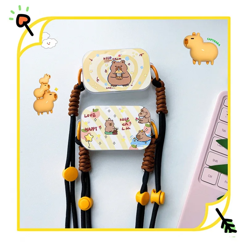 Capybara Flip Mirror Mobile Phone Lanyard with Back Clip Mobile Phone Case Back Clip Lanyard Adjustable Mobile Phone Back Clip
Capybara Flip Mirror Mobile Phone Lanyard with Back Clip Mobile Phone Case Back Clip Lanyard Adjustable Mobile Phone Back Clip