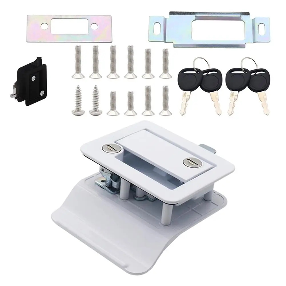 Car Rv Travel Trailer Entry Door Lock Inside Outside Double Lock Cylinder Door Latch Handle Replacement Parts
Car Rv Travel Trailer Entry Door Lock Inside Outside Double Lock Cylinder Door Latch Handle Replacement Parts
