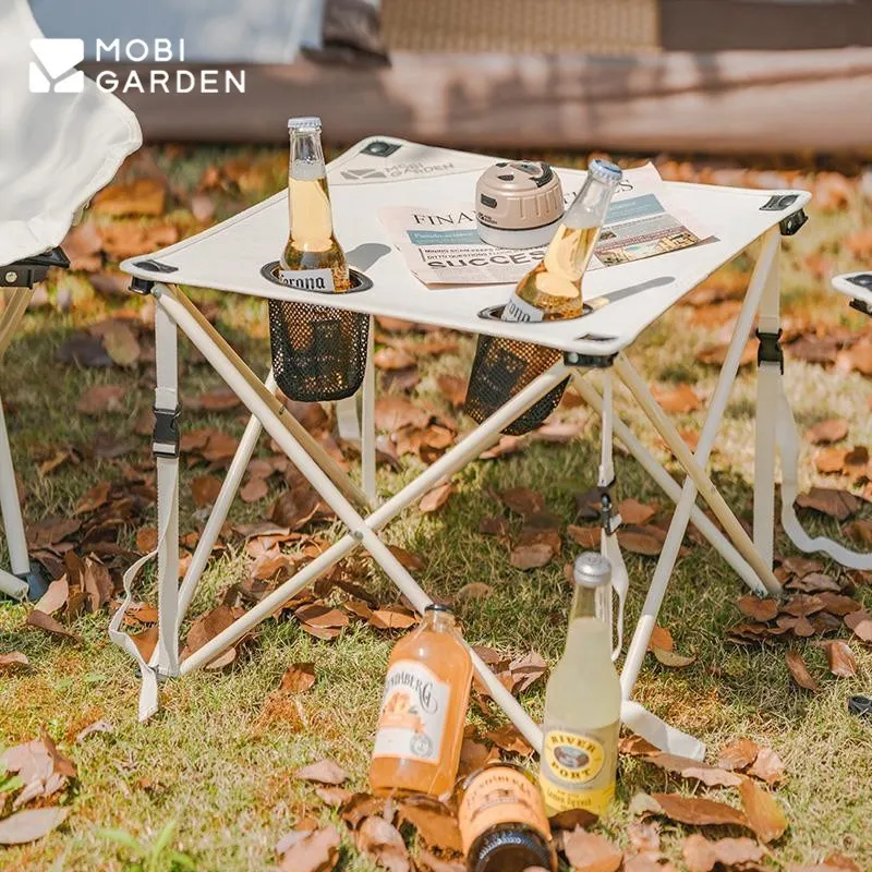MOBI GARDEN Ultralight Folding Mini Cloth Table 1.17kg With Tabletop Cup Pocket Multifunction for Camping Outdoor Picnic Table
MOBI GARDEN Ultralight Folding Mini Cloth Table 1.17kg With Tabletop Cup Pocket Multifunction for Camping Outdoor Picnic Table